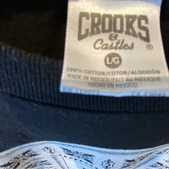Crooks & Castles Tshirt US L - Picture 5 of 6